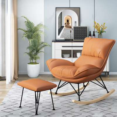  现代休闲椅 躺椅 摇椅su模型 