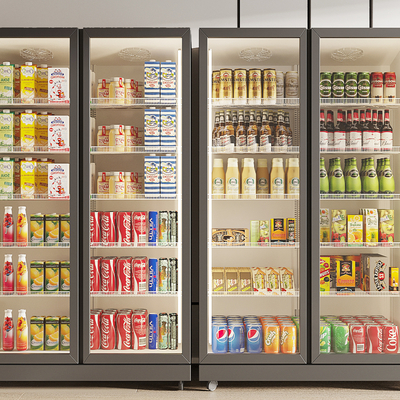  冰柜 饮料柜 冷藏柜su模型 
