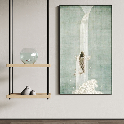 新中式装饰画 挂画su模型