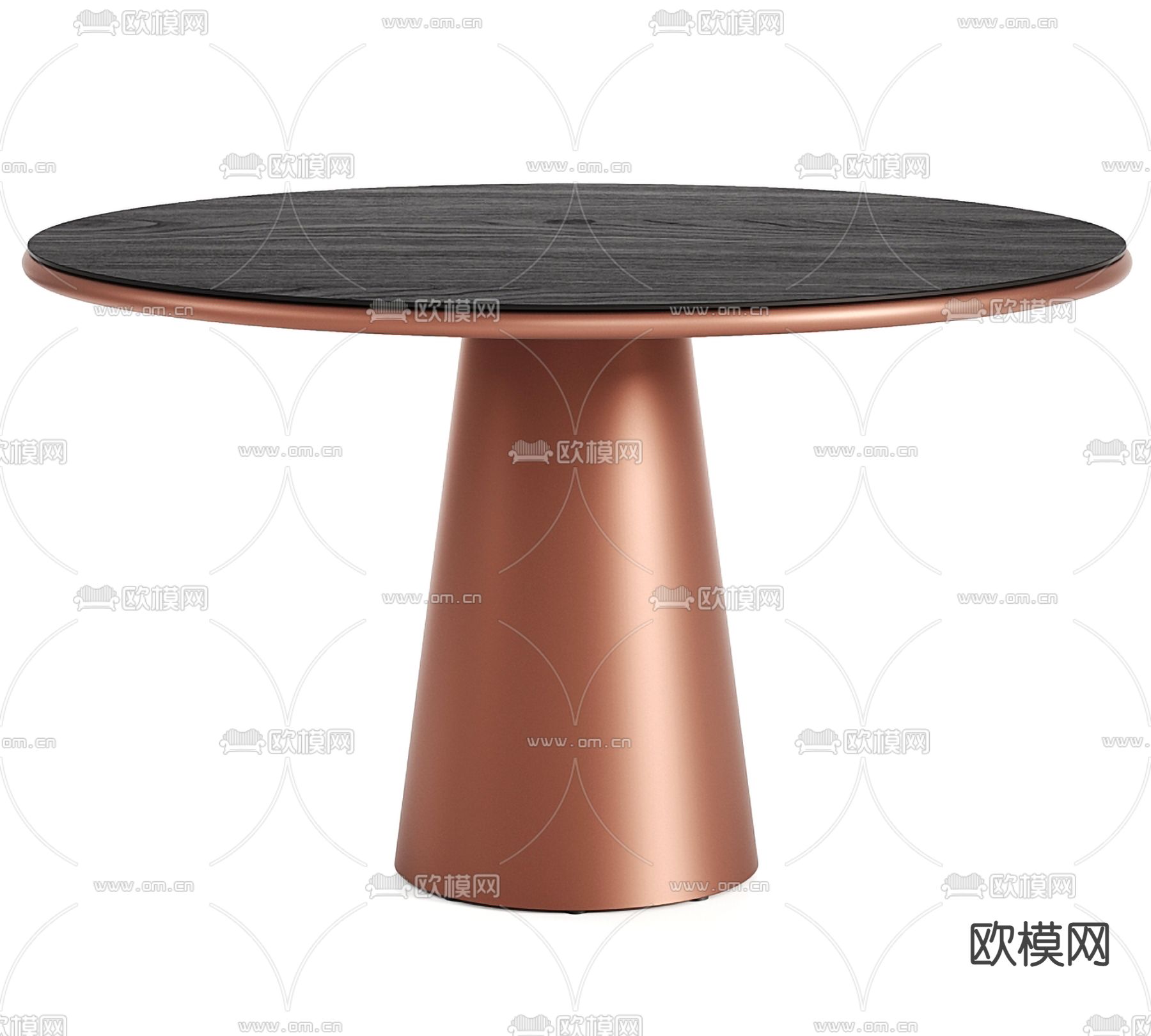 Poliform 圆形餐桌3d模型下载