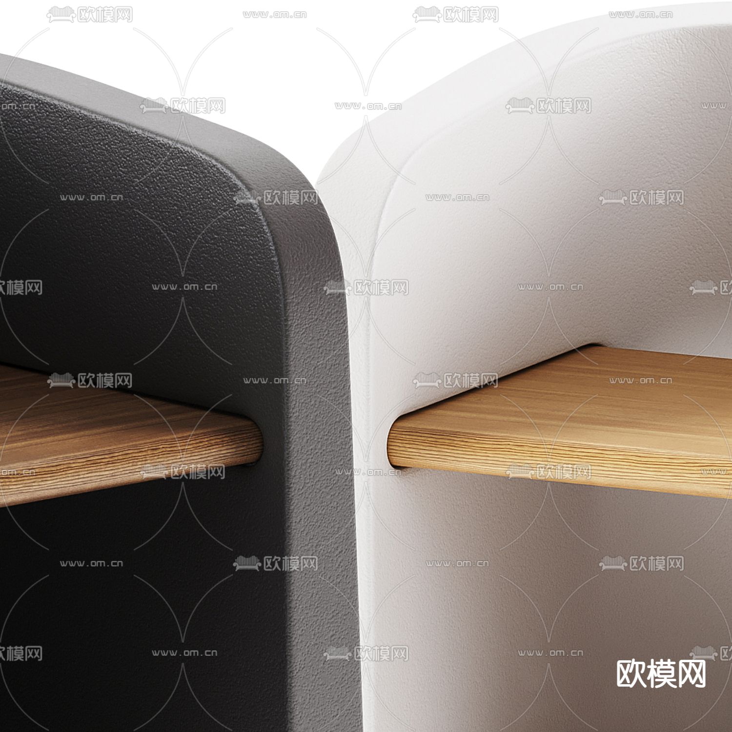 Plust 单人沙发3d模型下载（渲染图3）