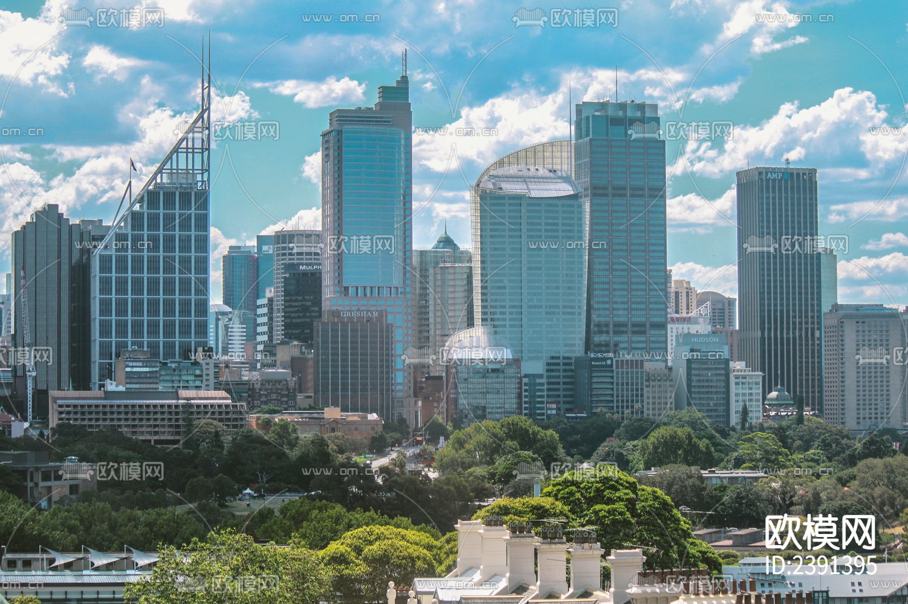 外景贴图 远景 城市 窗景