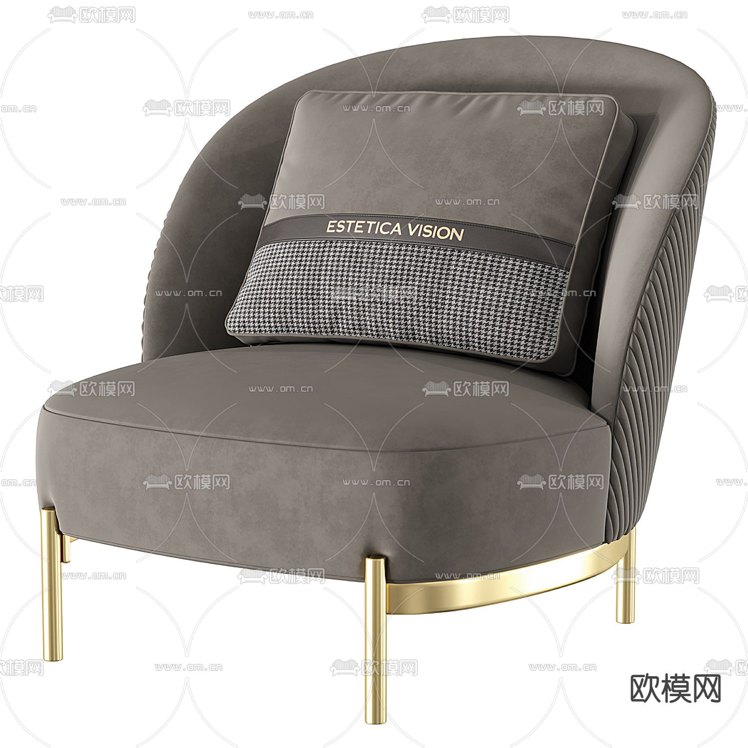 Reflex 沙发椅3d模型下载（渲染图2）