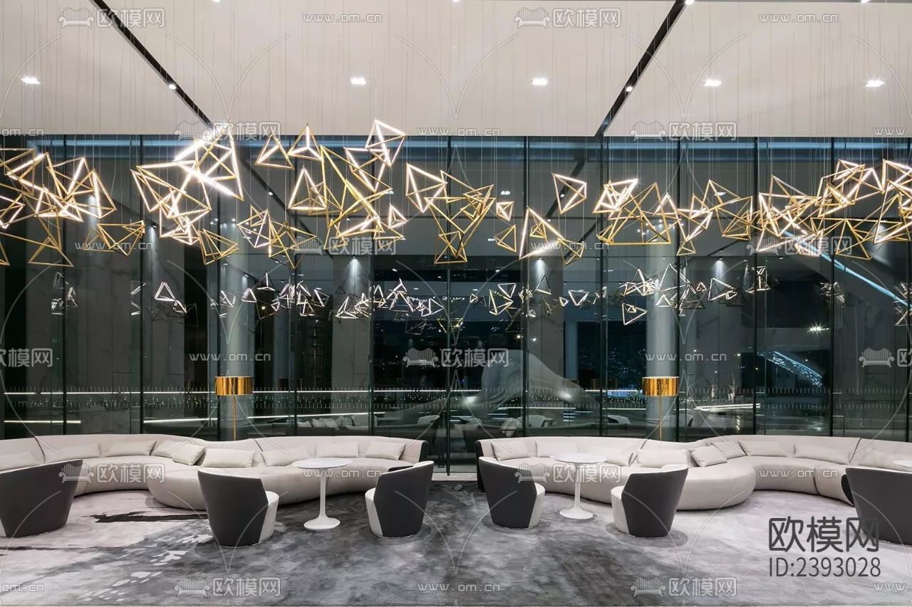 杭州壹号院美学馆CAD施工图下载（渲染图8）