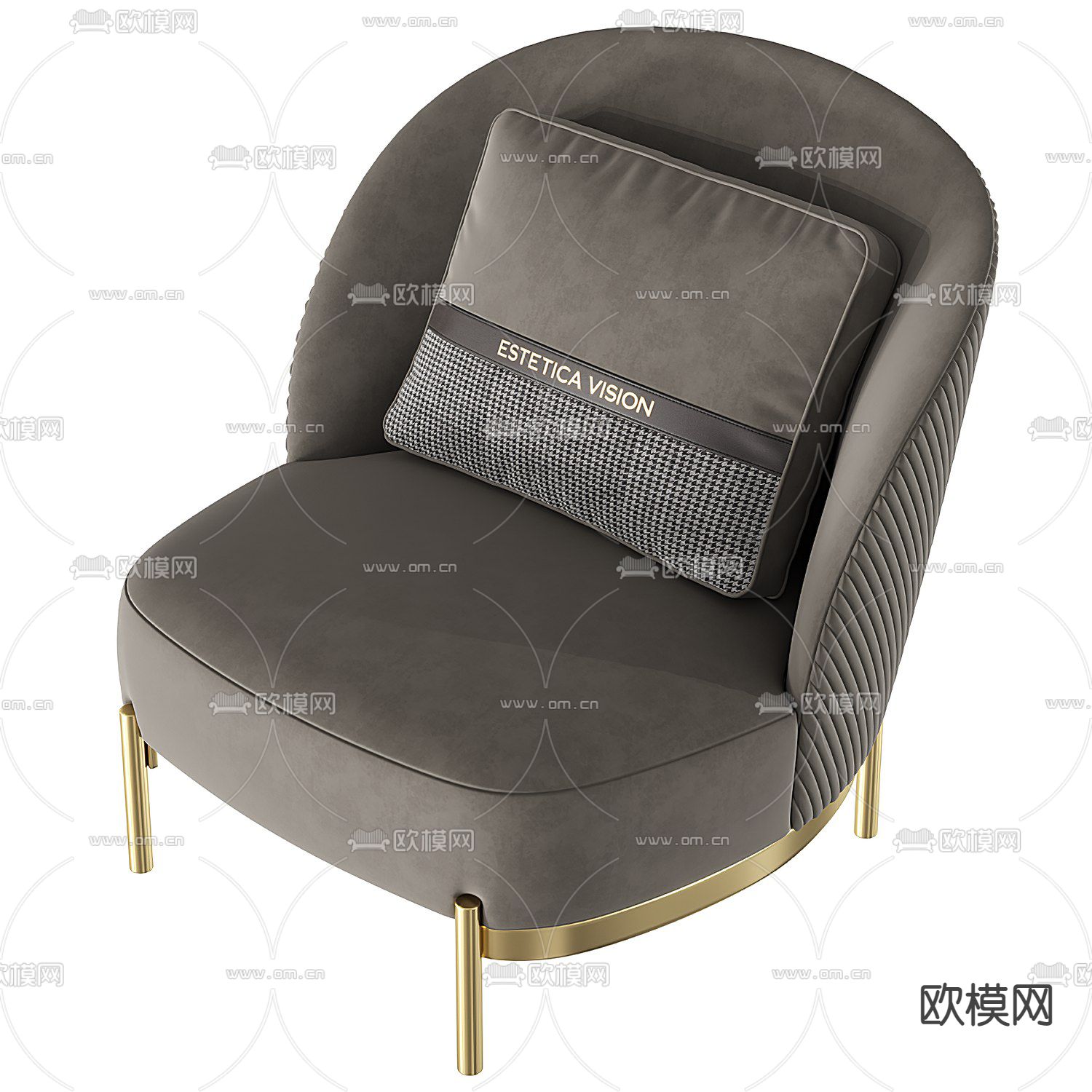 Reflex 沙发椅3d模型下载（渲染图1）