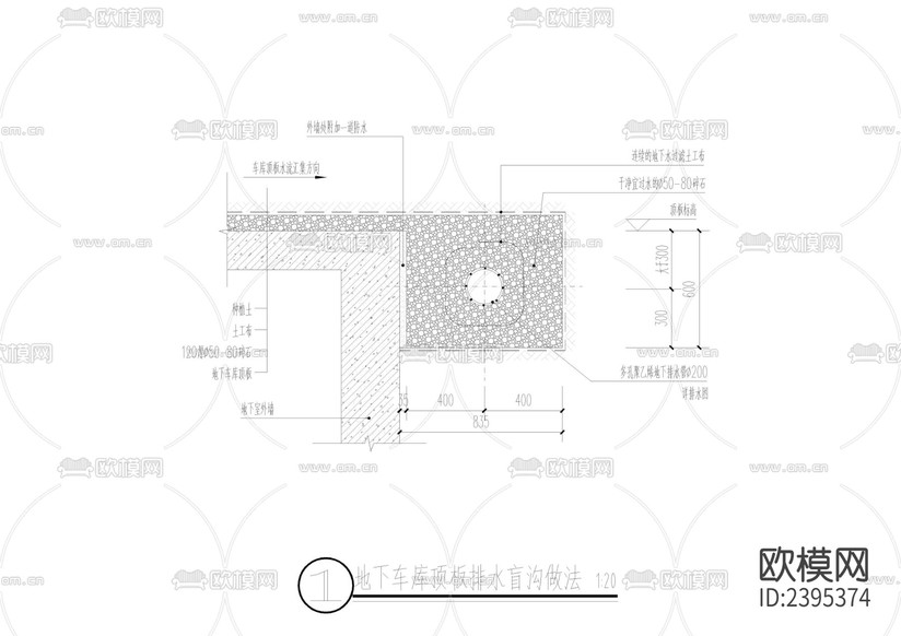 景觀設(shè)計cad施工圖下載(渲染圖6)