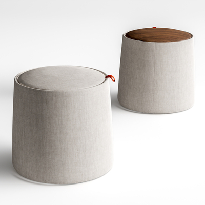 Pouf  矮凳 换鞋凳su模型