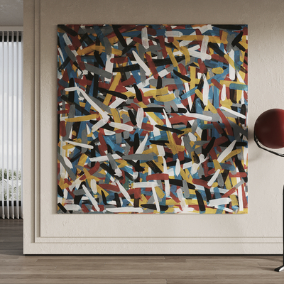 抽象装饰画 挂画su模型