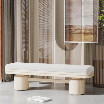  现代沙发凳su模型 