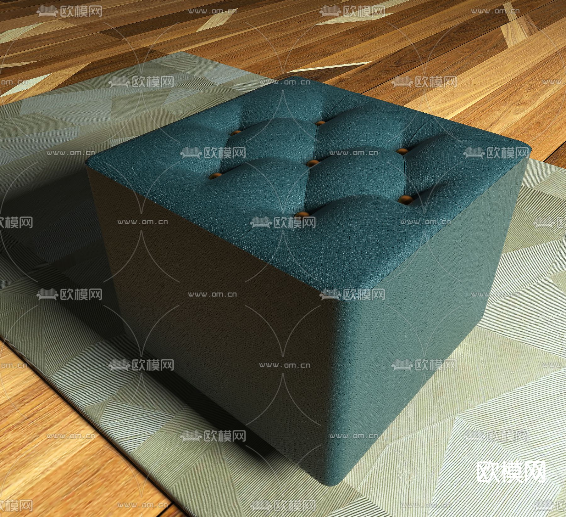 玄关沙发凳子免费3d模型下载