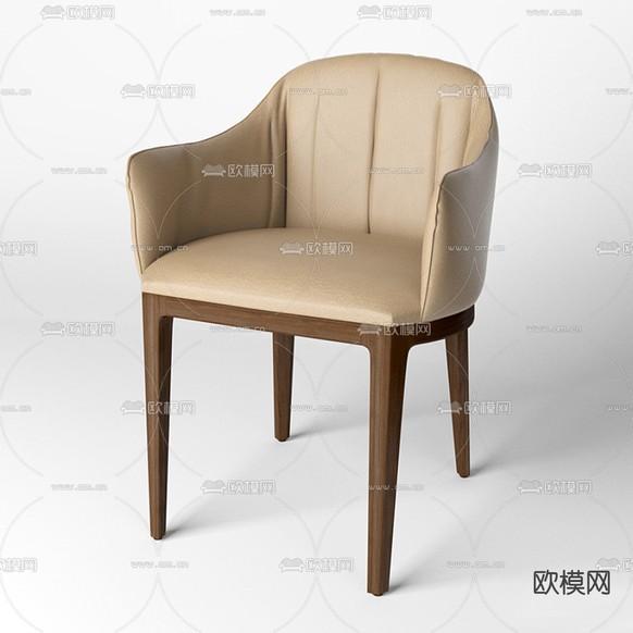 现代单椅3d模型下载