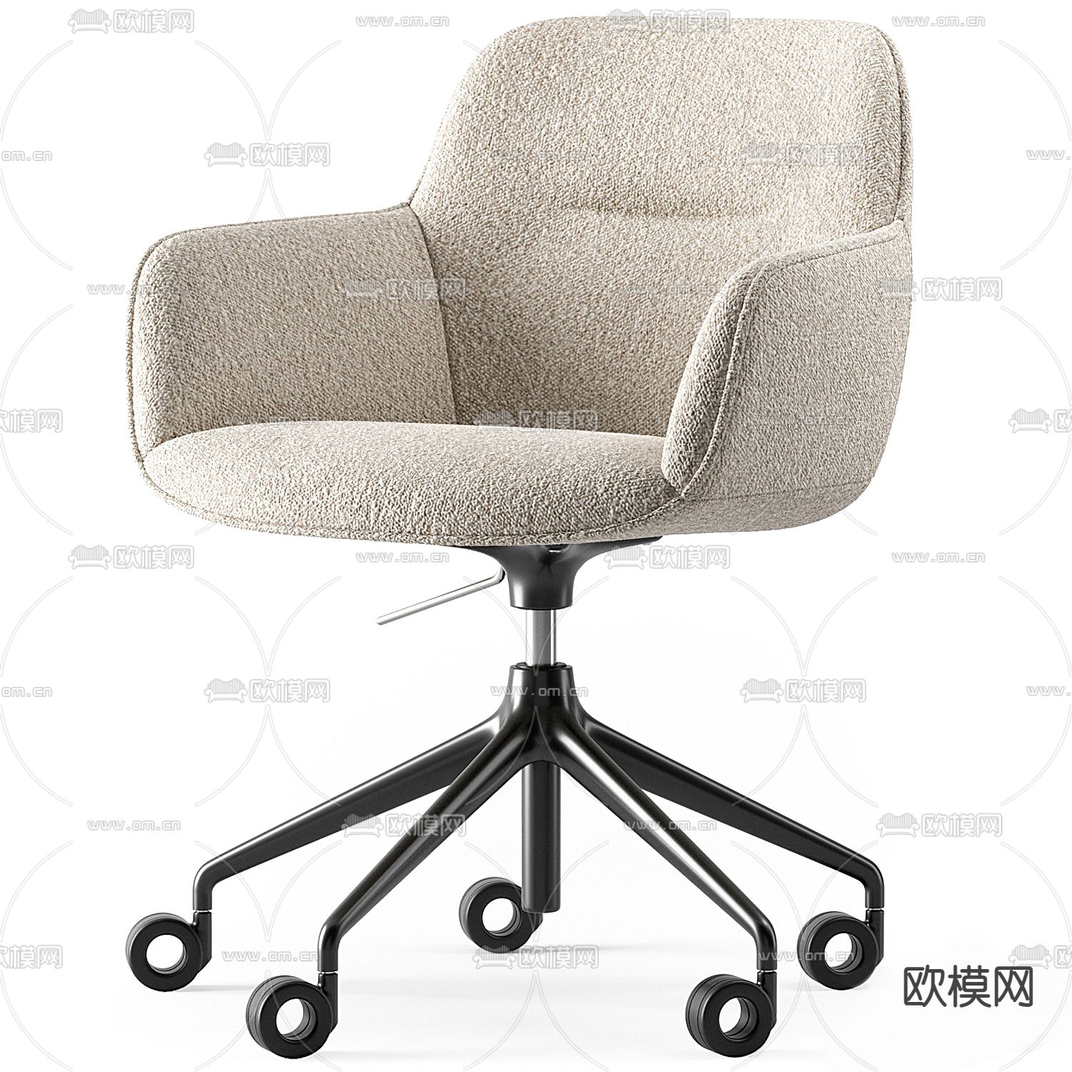 Bonaldo 办公椅3d模型下载（渲染图1）