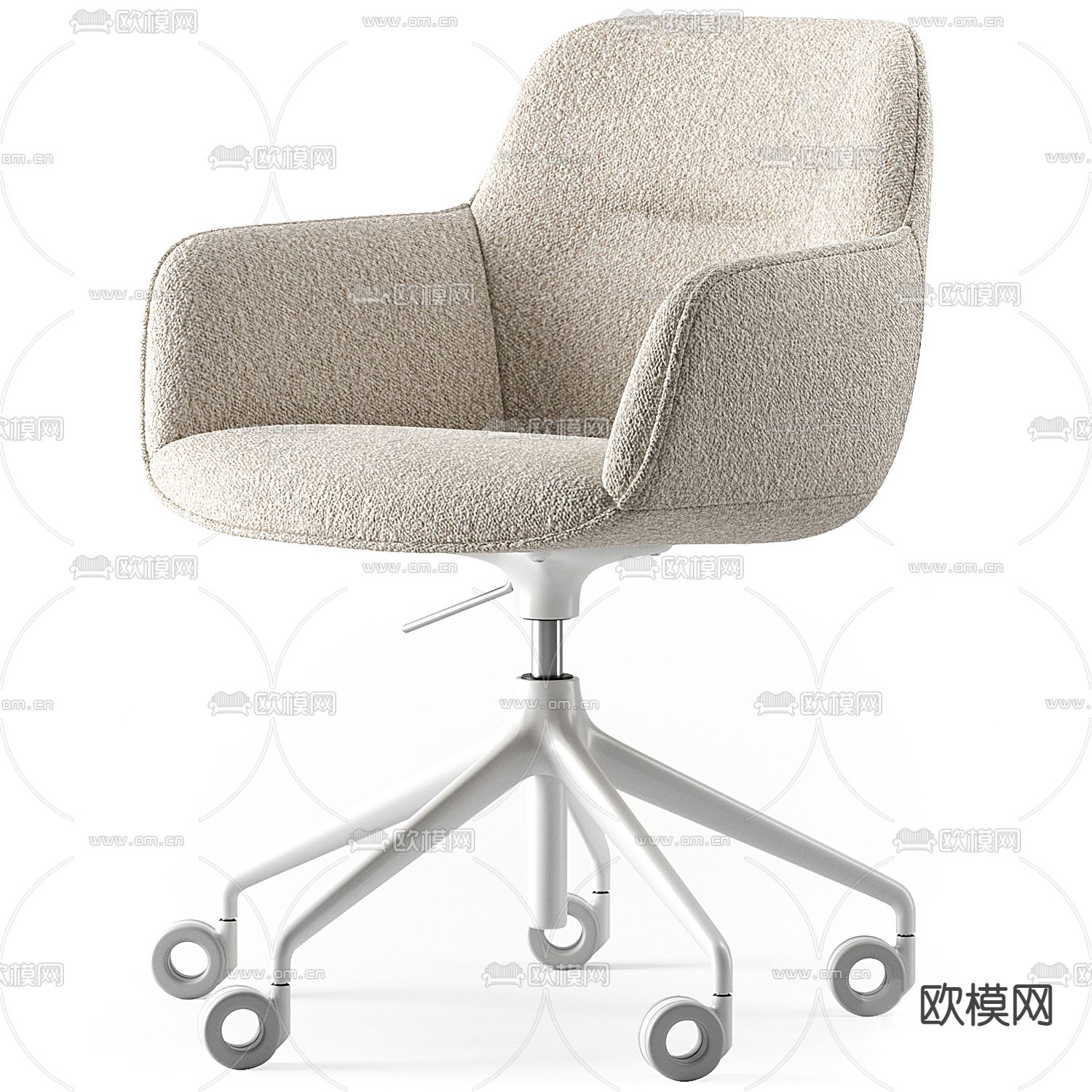 Bonaldo 办公椅3d模型下载（渲染图3）