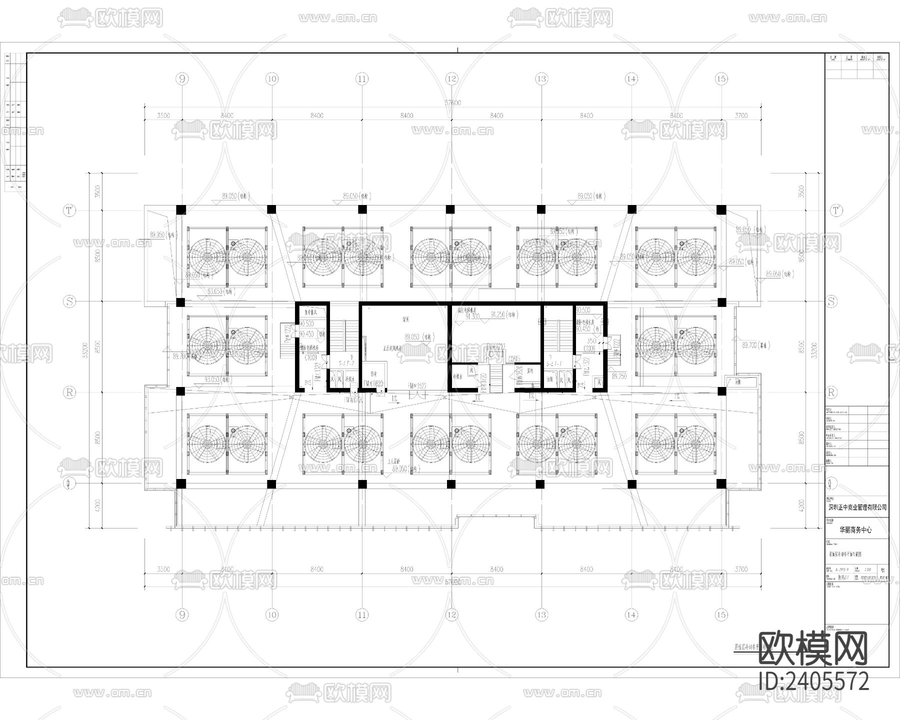 屋顶冷却塔降噪设计cad施工图下载（渲染图6）