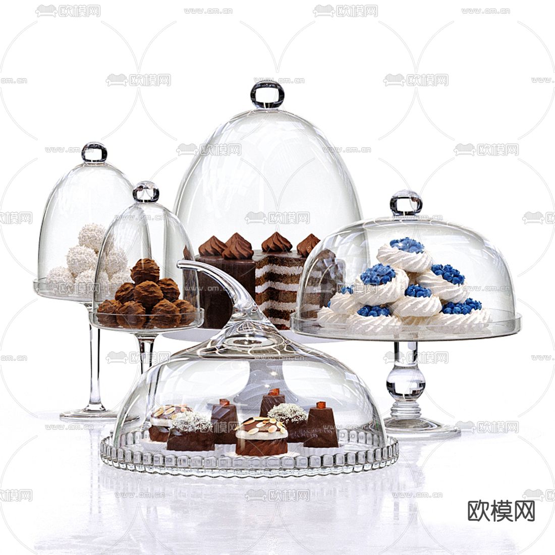 甜品蛋糕 食物食品3d模型