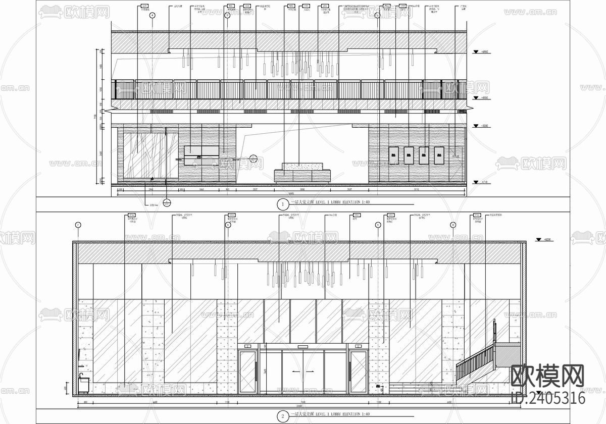七层妇产科医院设计cad施工图下载（渲染图8）
