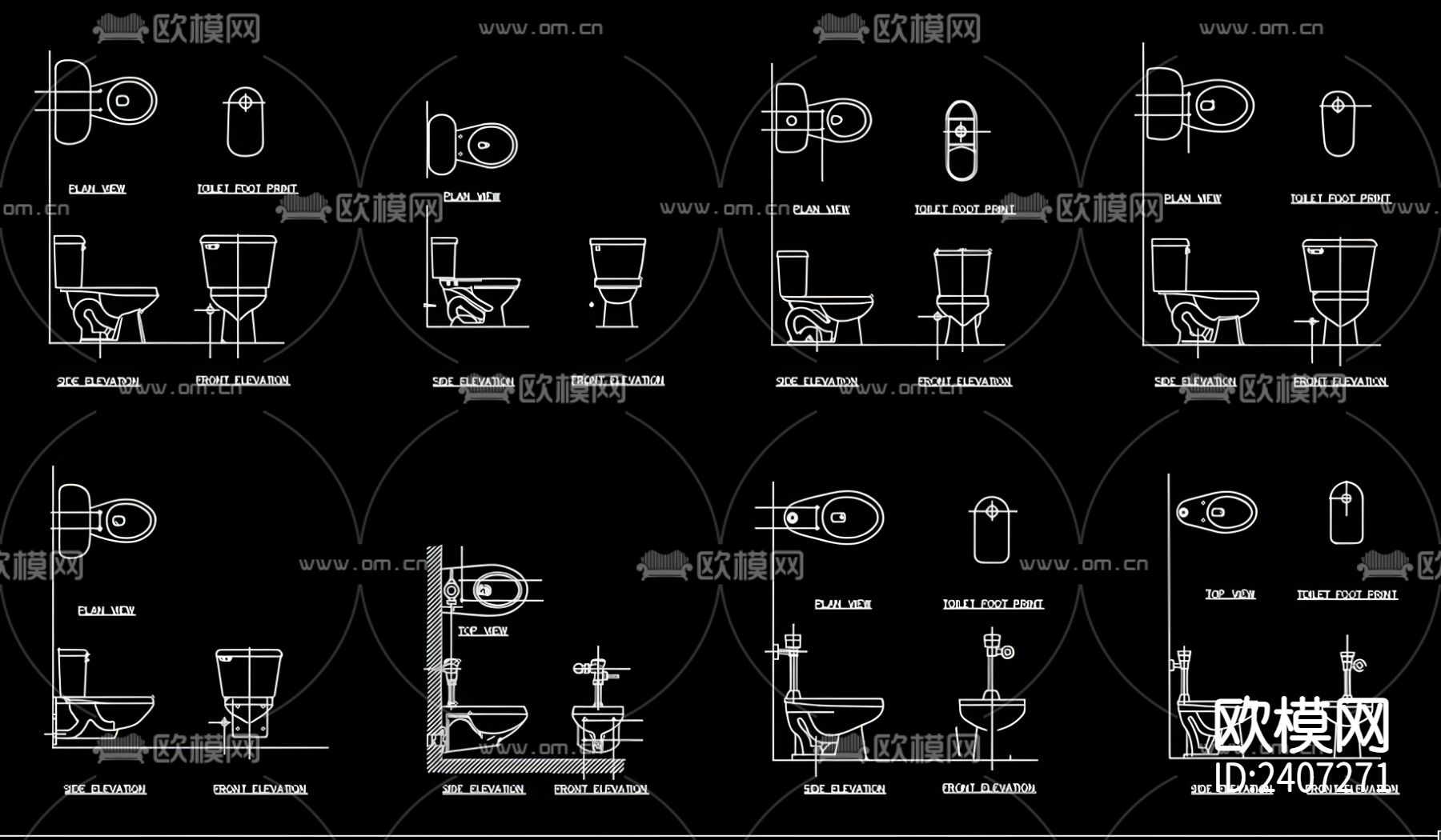 坐便设计cad施工图下载（渲染图2）