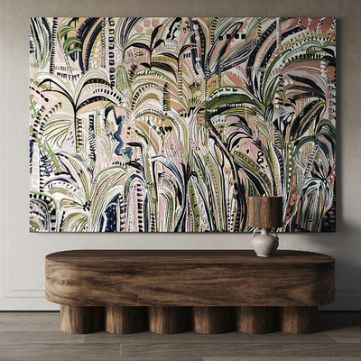 侘寂抽象装饰画 挂画su模型