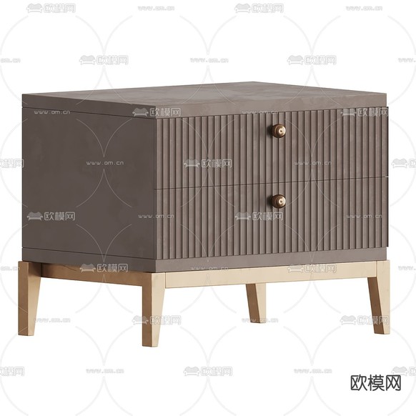 抽屉柜 斗柜3d模型下载