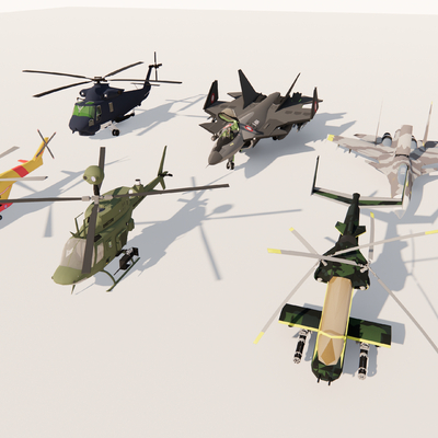  军用飞机su模型 