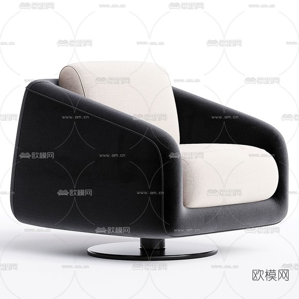 Magi 单人沙发3d模型下载(渲染图2)
