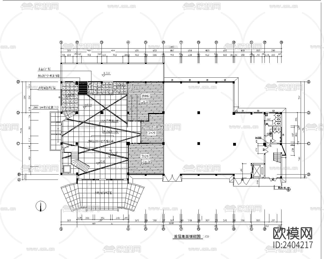 时代电器 总部大楼CAD施工图下载（渲染图3）