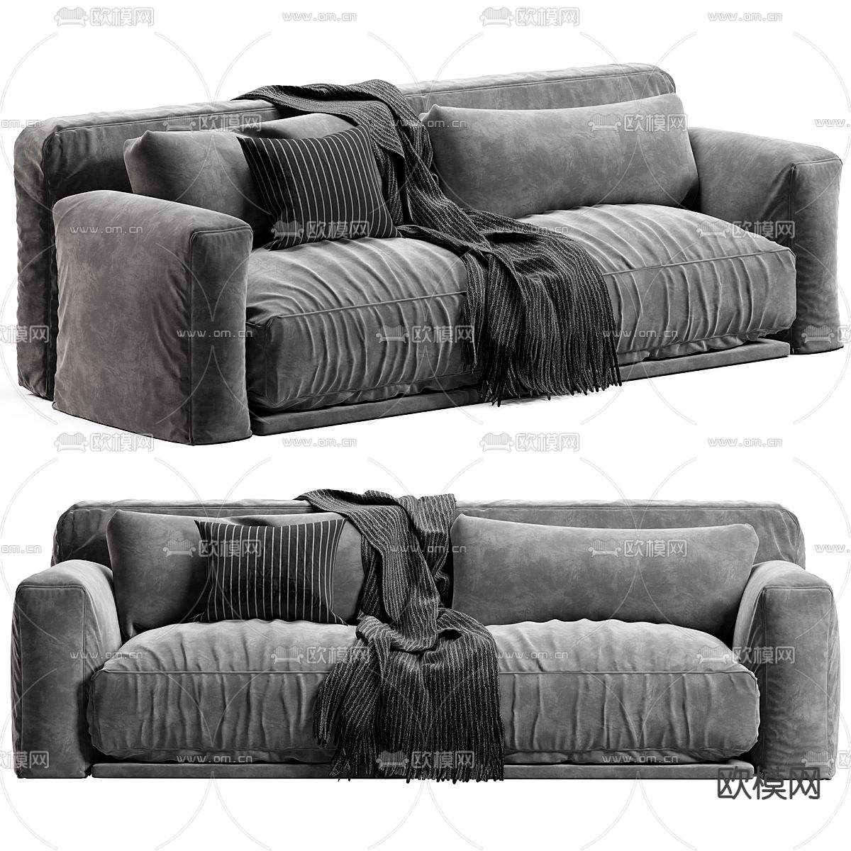 Poliform 双人沙发3d模型下载