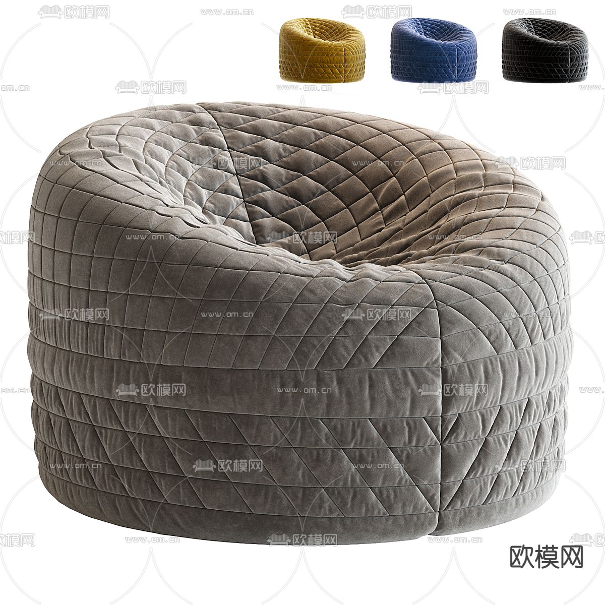 懒人沙发3d模型下载