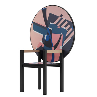 后现代休闲椅3d模型