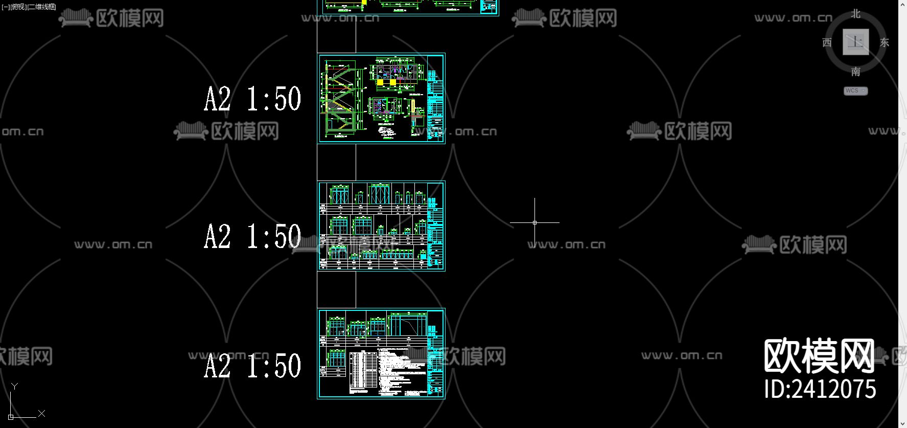 现代工厂设计cad施工图下载（渲染图7）