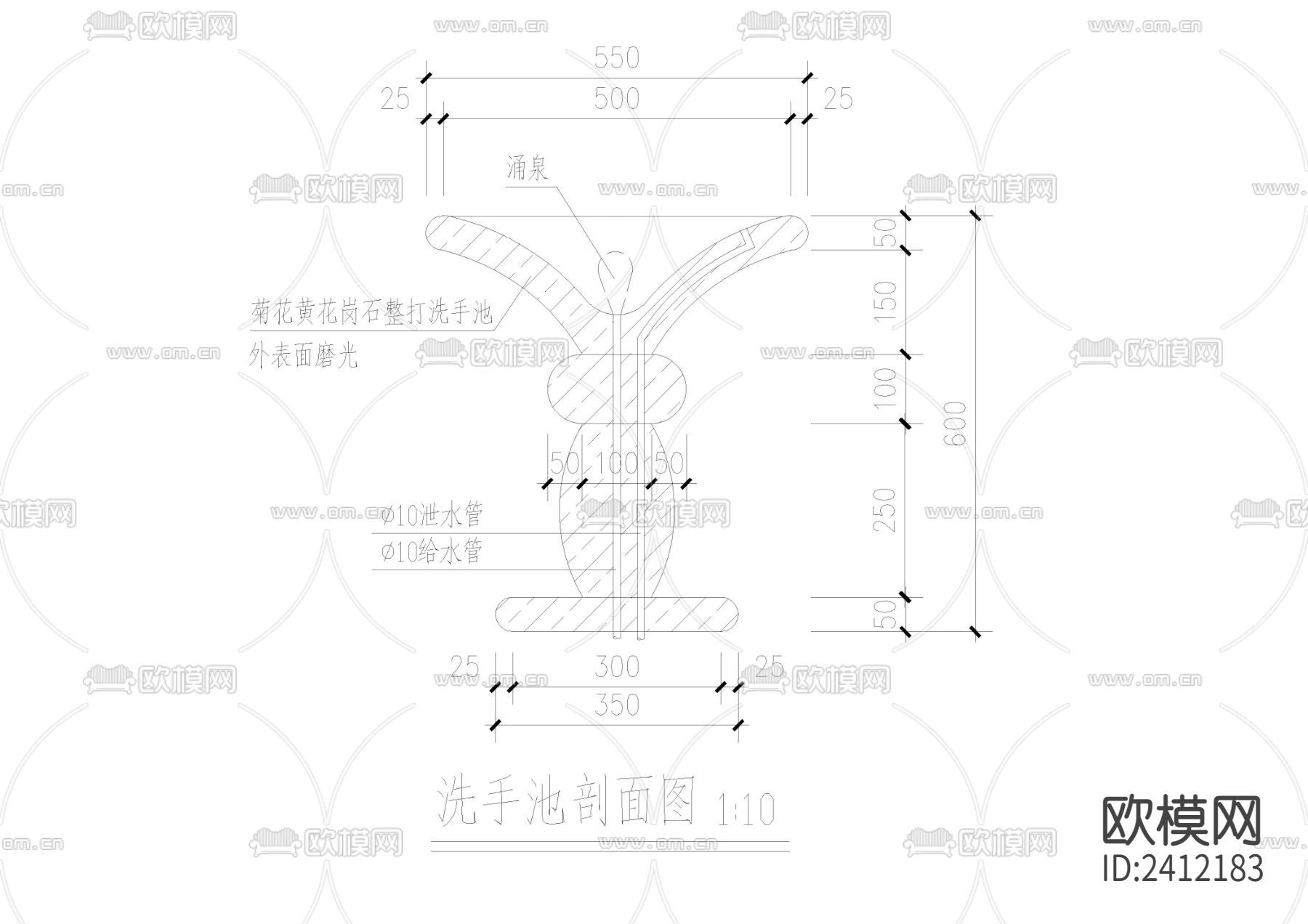 休闲木亭cad大样图下载（渲染图4）
