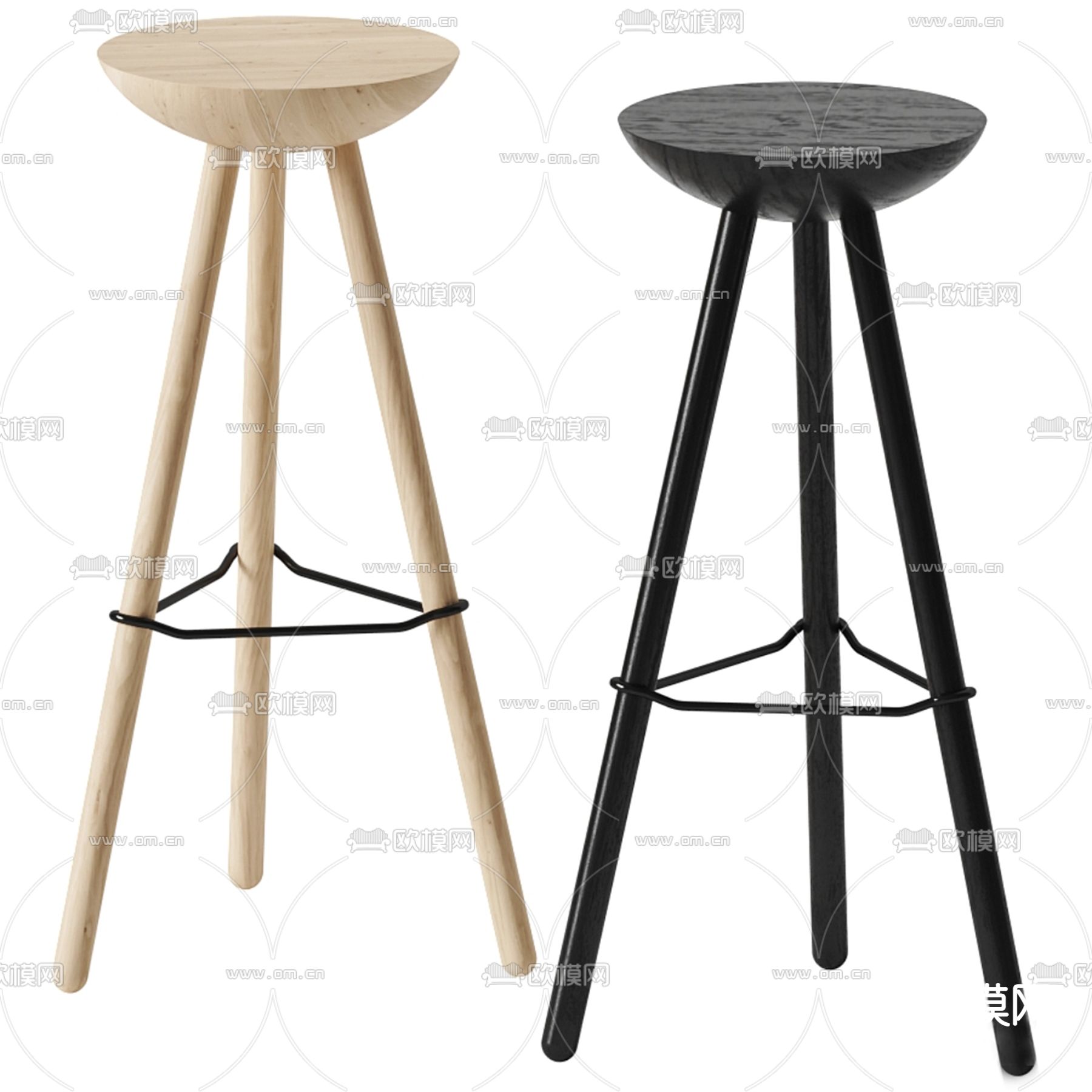 吧椅 吧凳3d模型下载