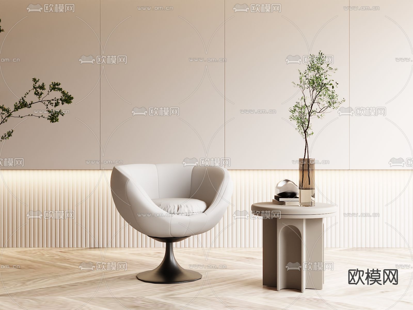 休闲椅 酒杯椅3d模型下载