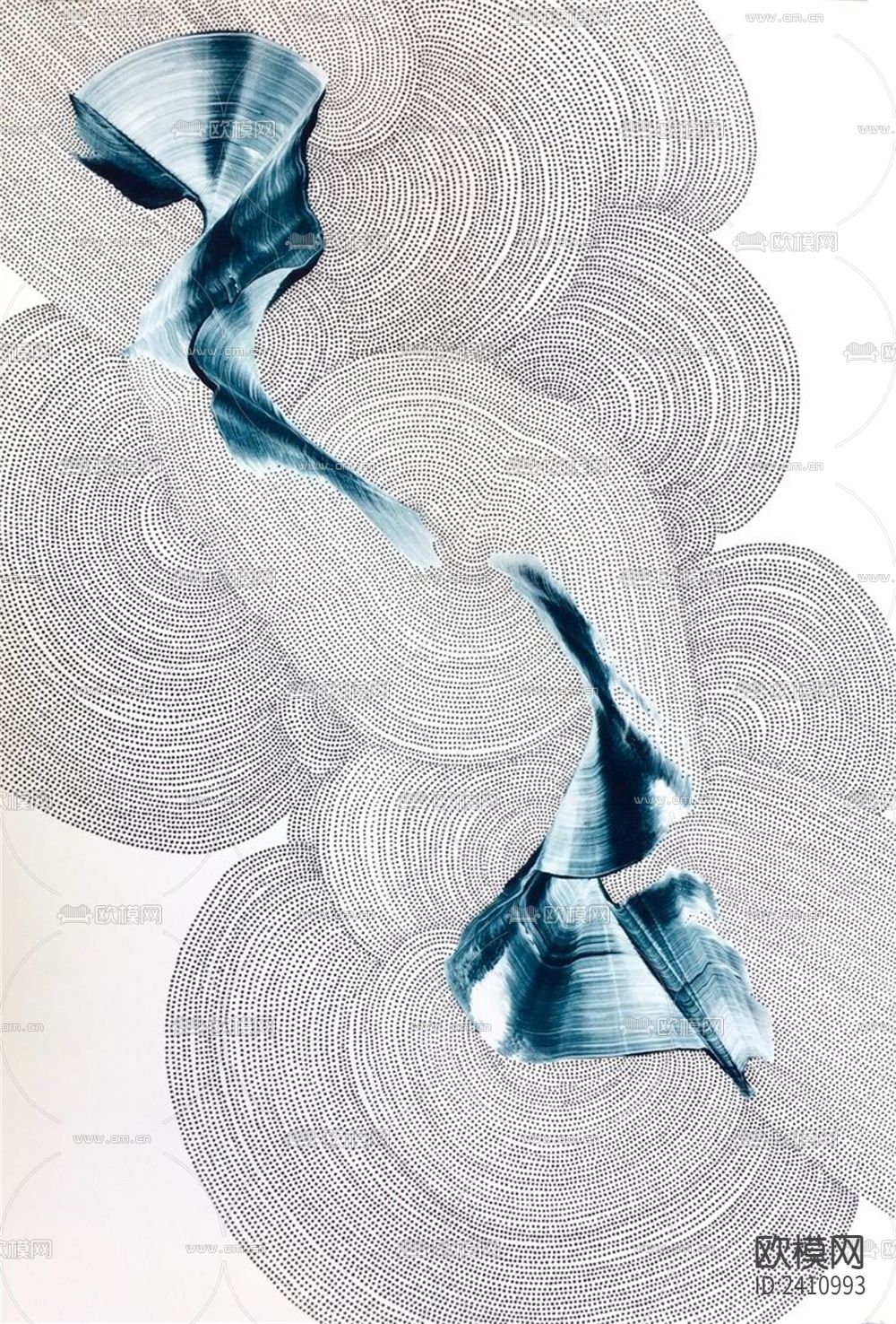 抽象装饰画贴图下载（渲染图7）