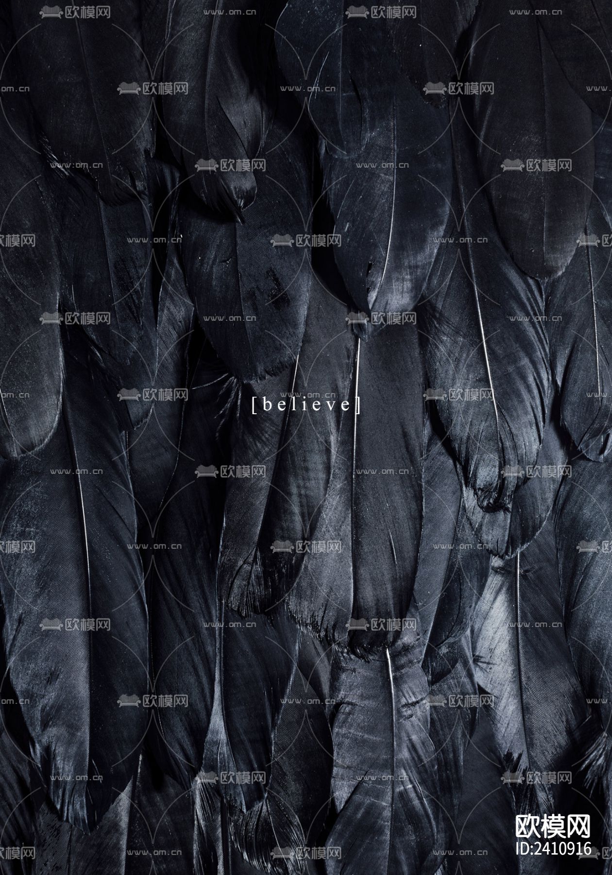 现代轻奢装饰画下载（渲染图10）