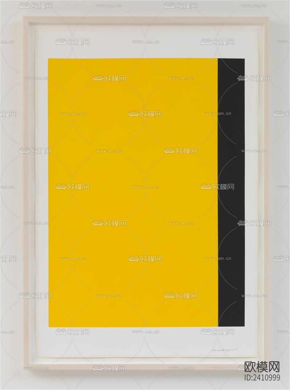 抽象装饰画贴图下载（渲染图3）