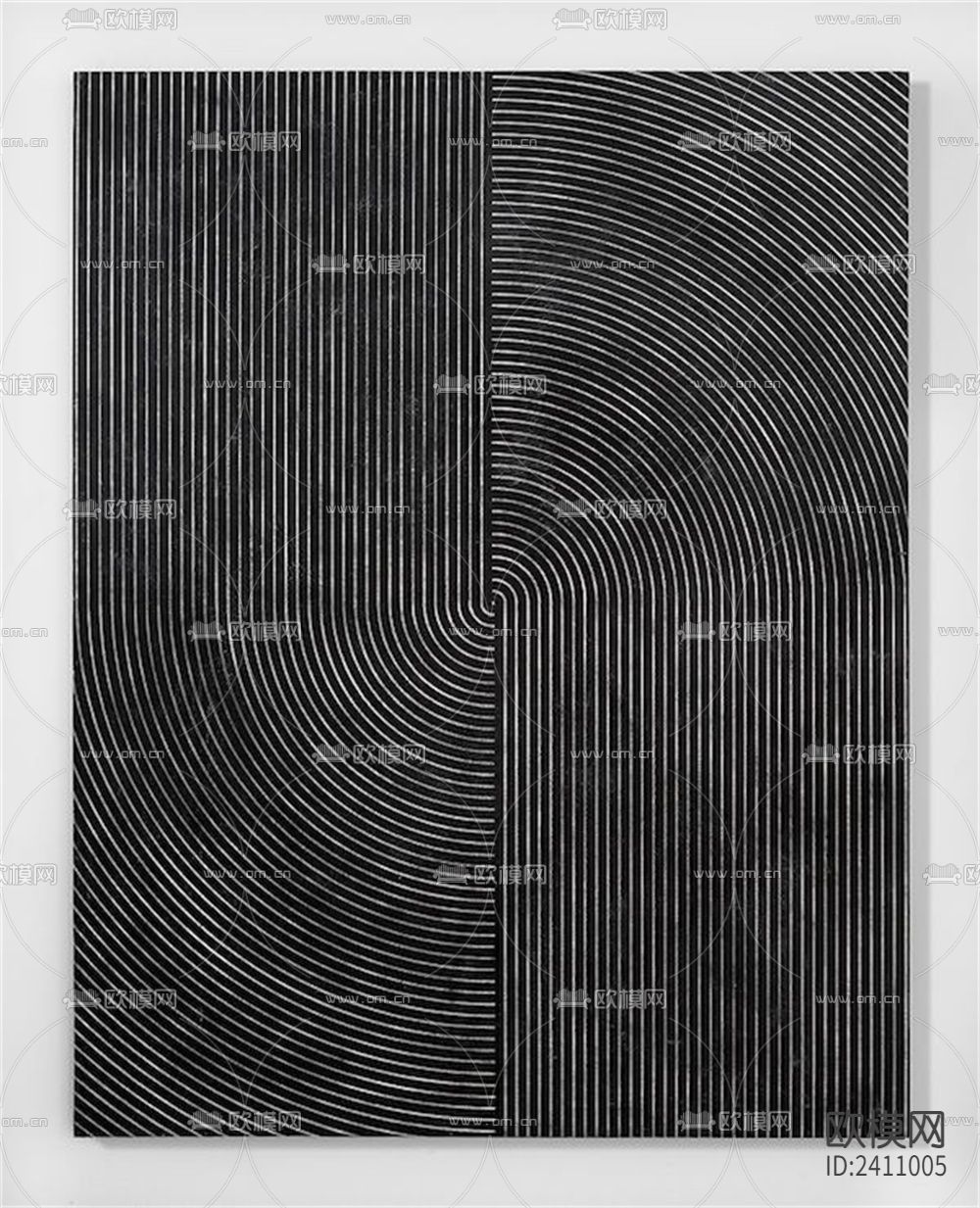抽象装饰画贴图下载（渲染图9）