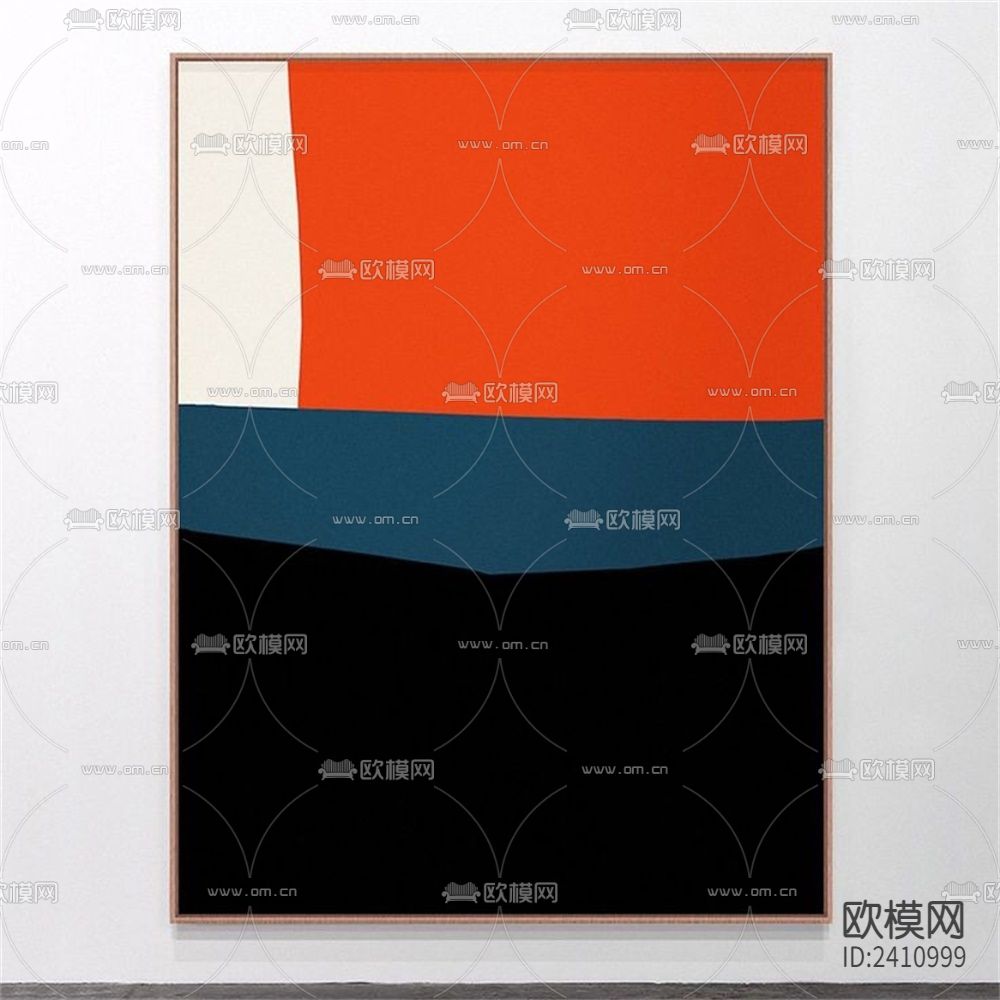 抽象装饰画贴图下载（渲染图9）