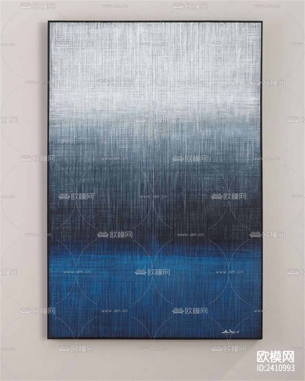 抽象装饰画贴图下载（渲染图4）