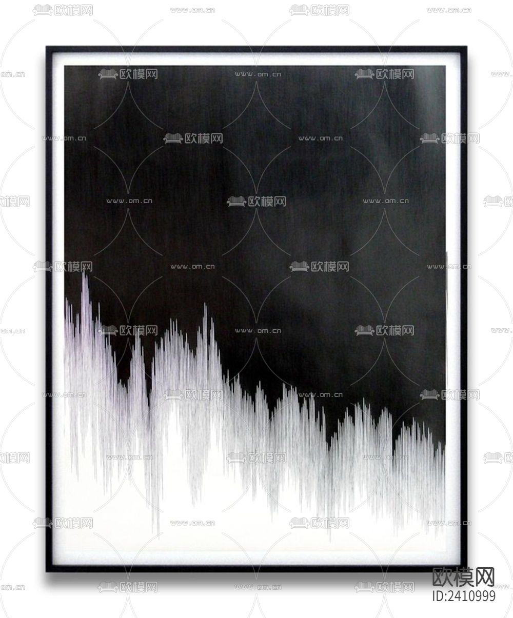 抽象装饰画贴图下载（渲染图4）