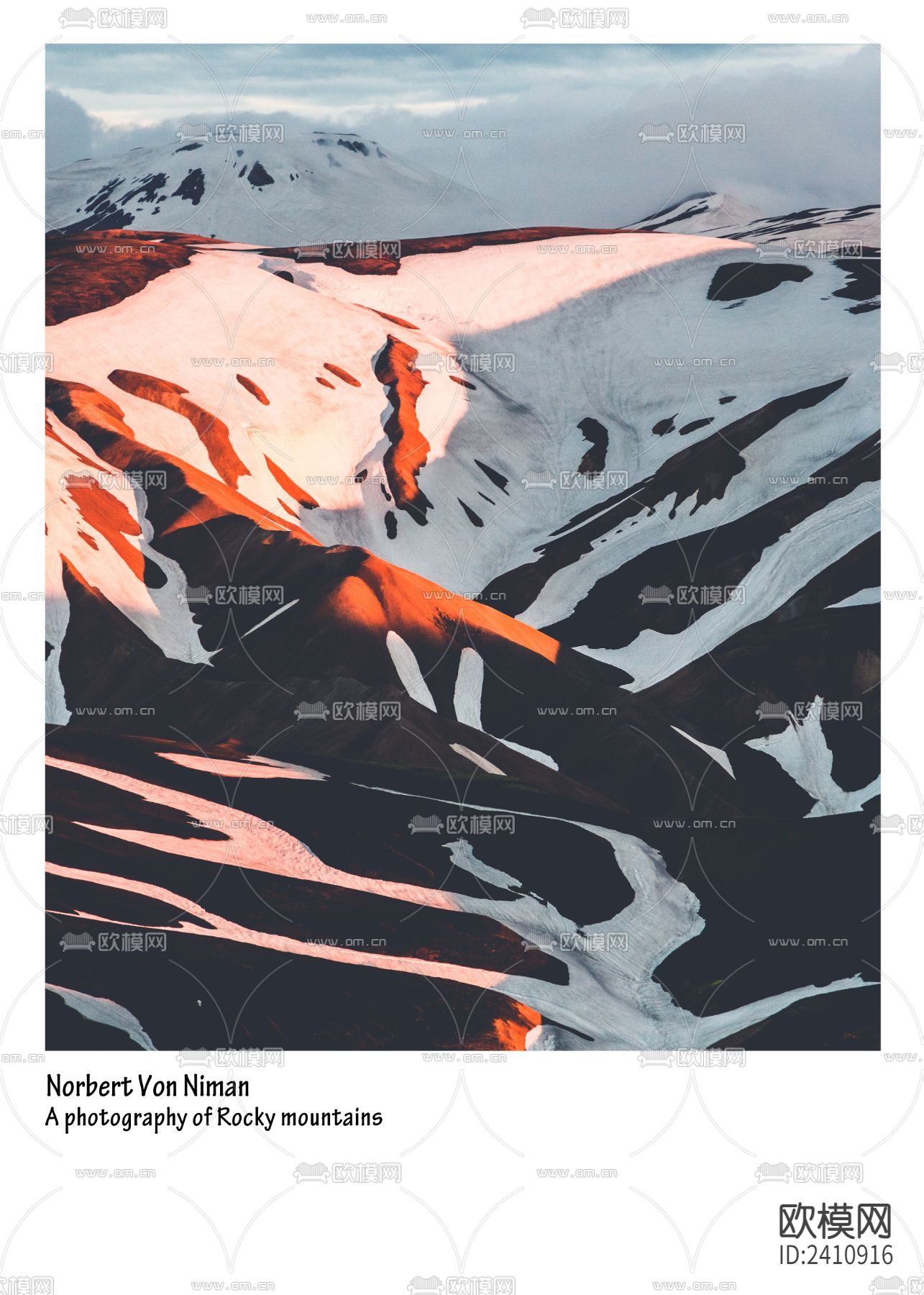 现代轻奢装饰画下载（渲染图2）