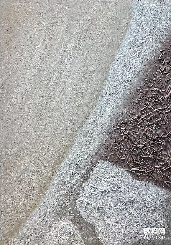 侘寂风装饰画下载（渲染图3）