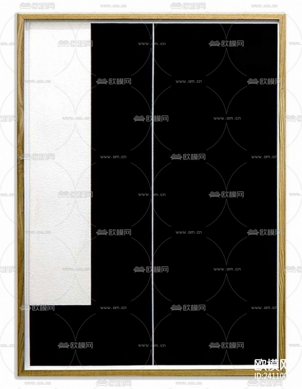 抽象装饰画贴图下载（渲染图3）