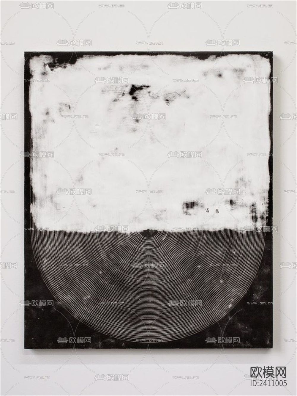 抽象装饰画贴图下载（渲染图6）