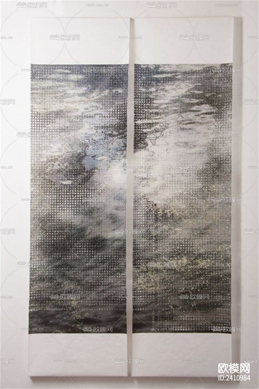 抽象装饰画贴图下载（渲染图7）