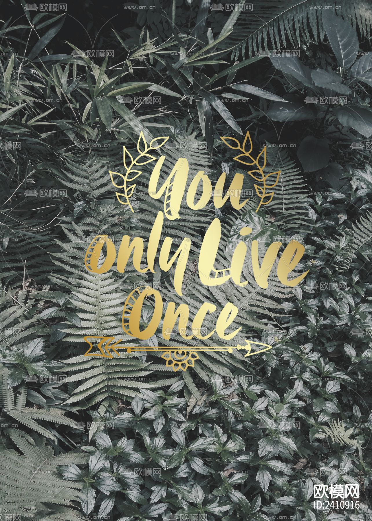 现代轻奢装饰画下载（渲染图5）