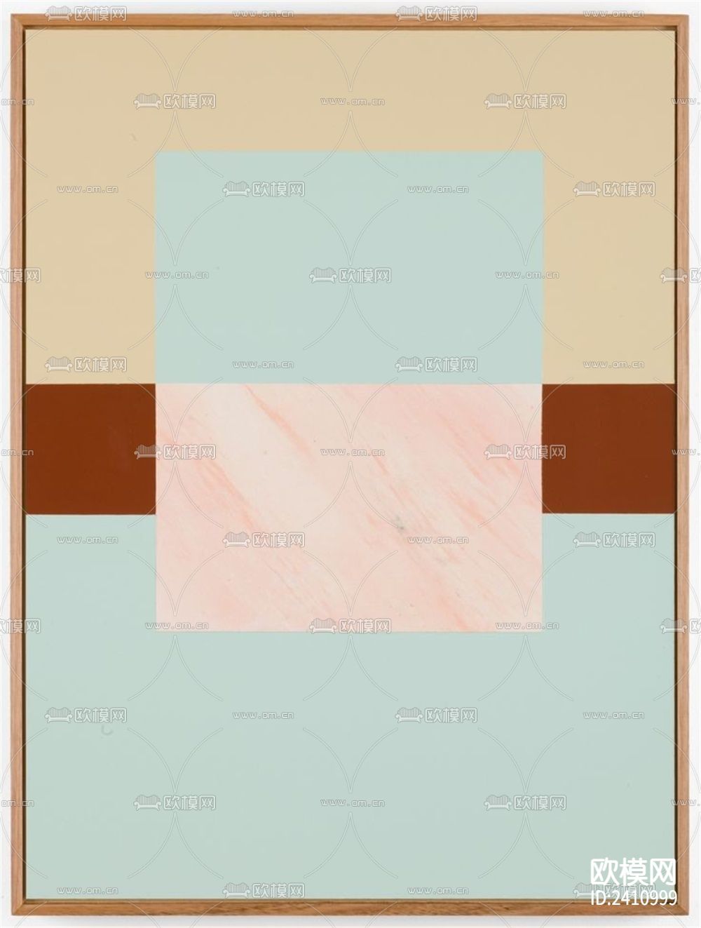 抽象装饰画贴图下载（渲染图8）