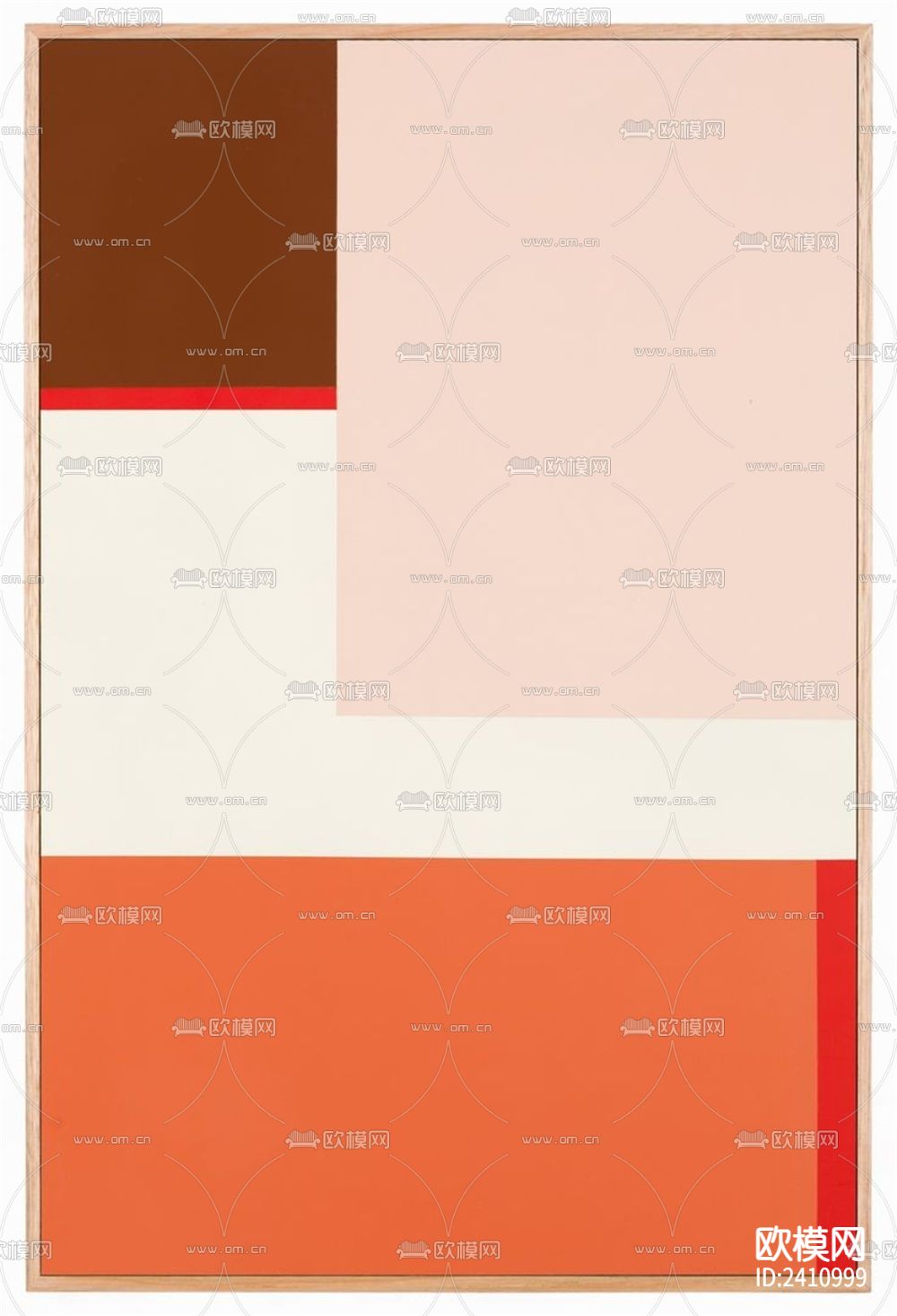 抽象装饰画贴图下载（渲染图5）