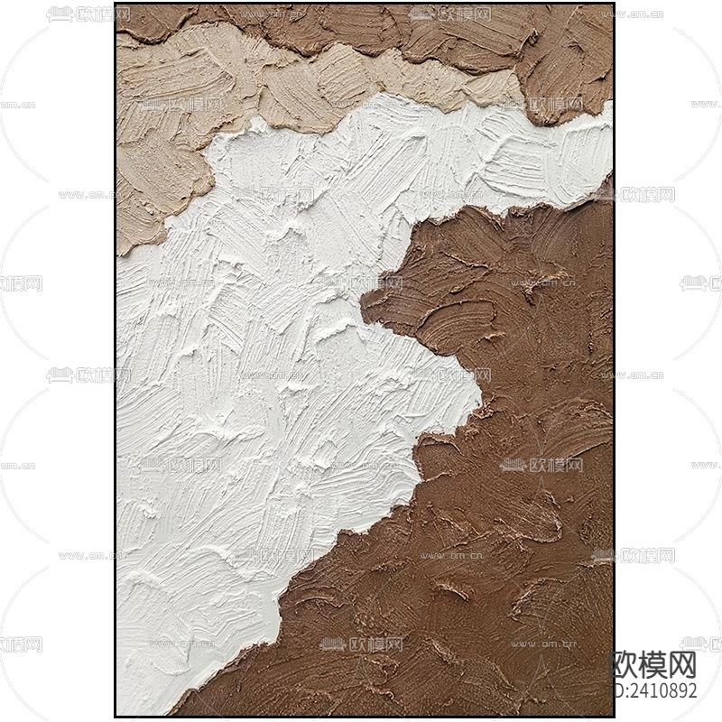 侘寂风装饰画下载（渲染图6）