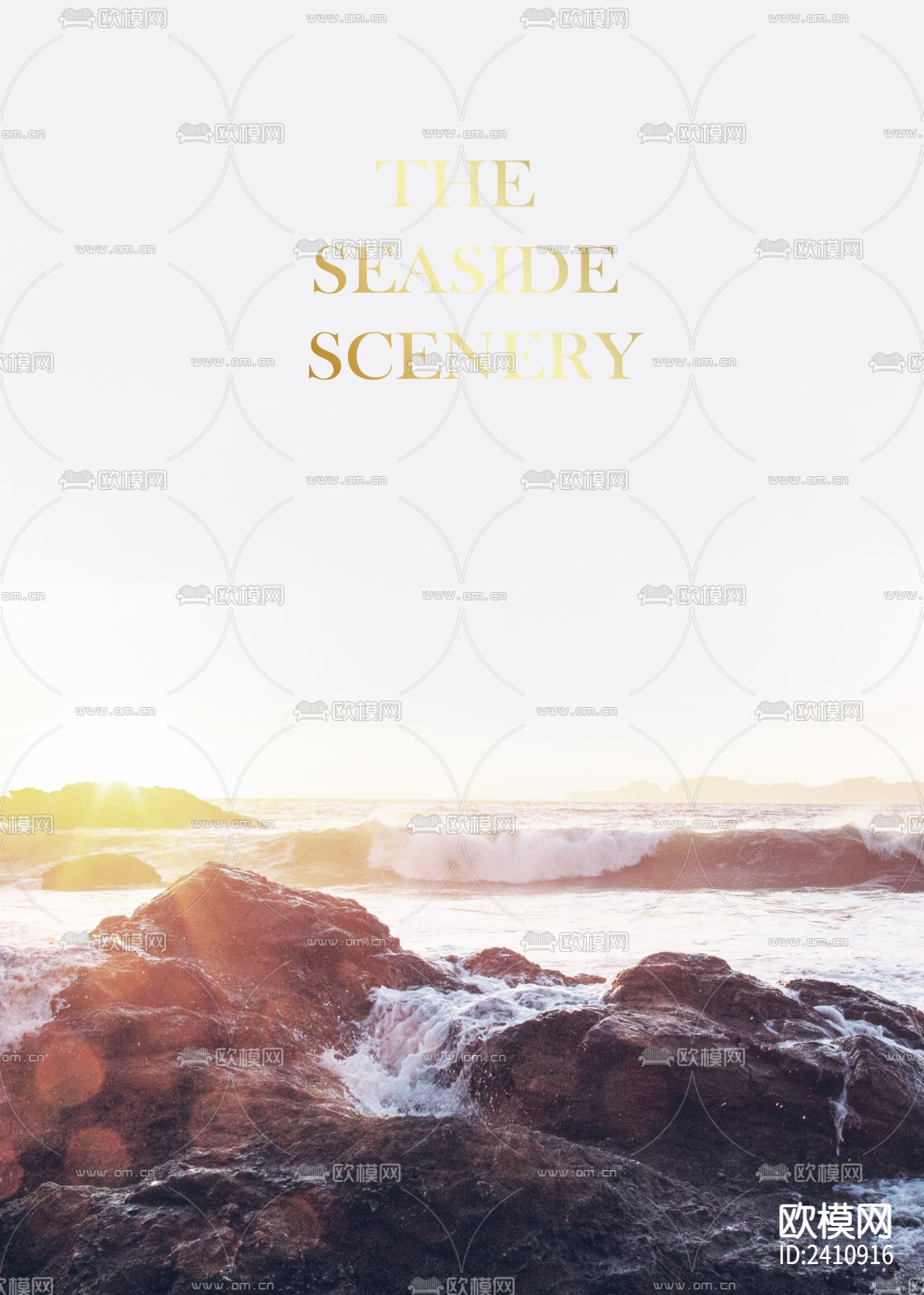 现代轻奢装饰画下载（渲染图4）